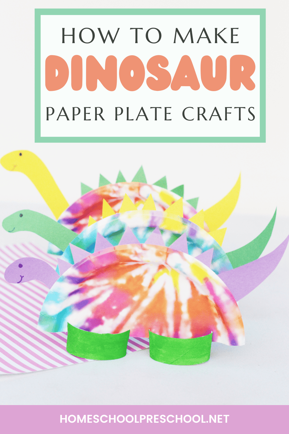 Paper Plate Dinosaur