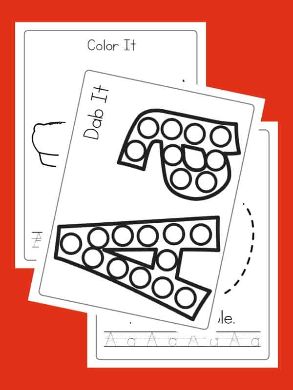 Letter A Worksheets