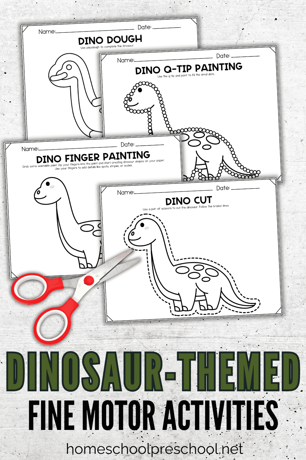 Preschool Dinosaur Activities