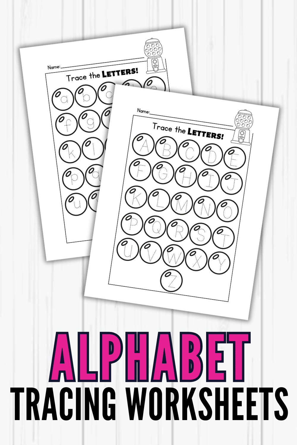 Free Letter Tracing Worksheets