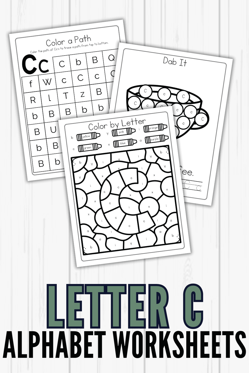 Letter C Worksheets