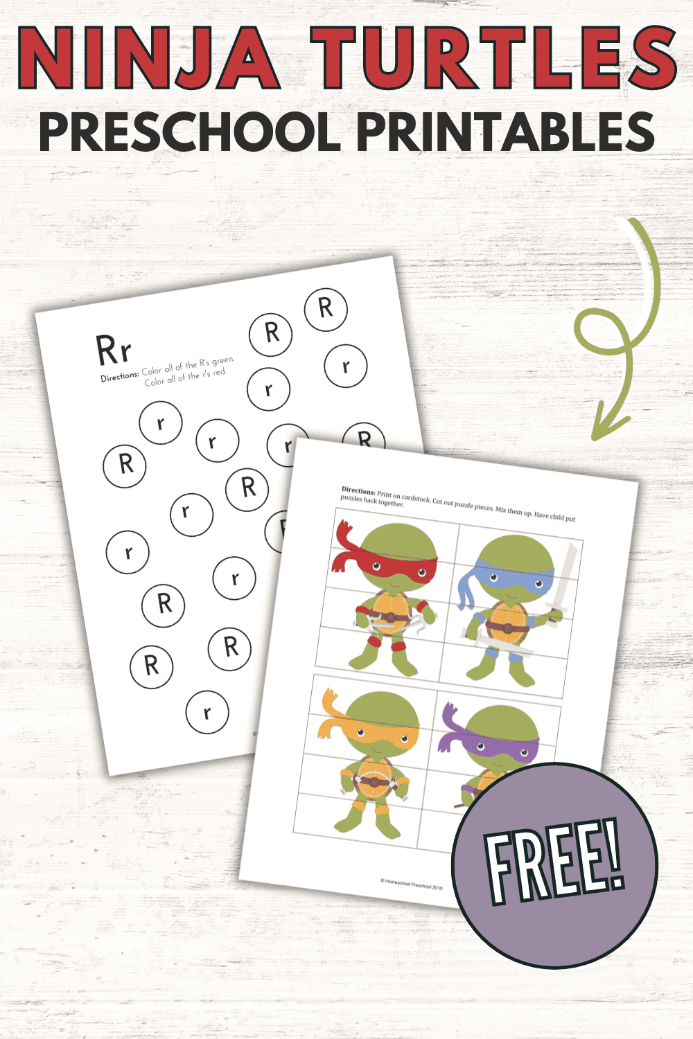 Ninja Turtle Printables