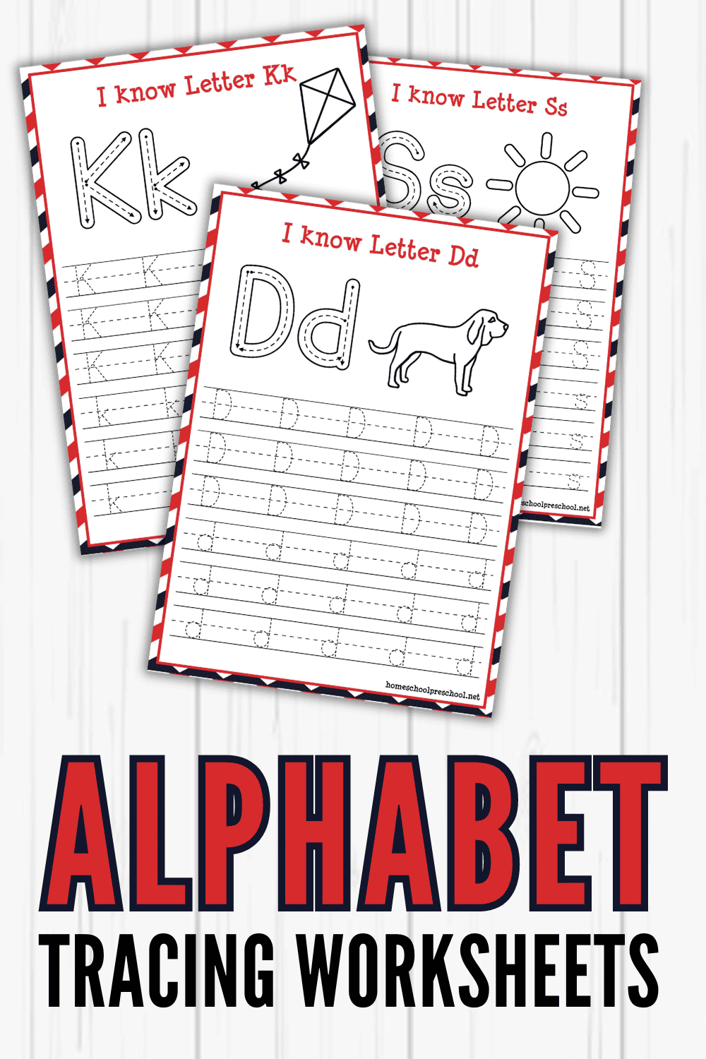 Alphabet Tracing Worksheets
