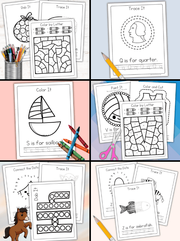 Letter Worksheets