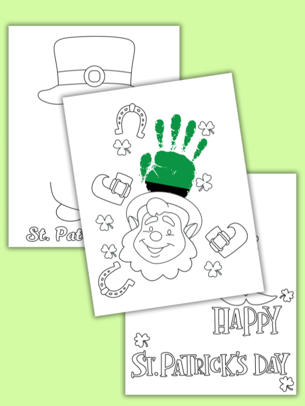 Handprint Leprechaun