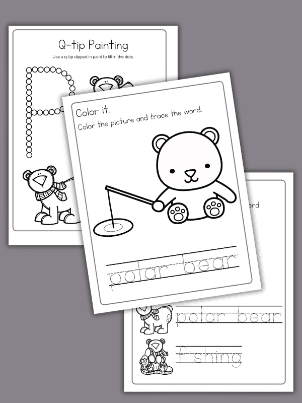 Polar Bear Printables