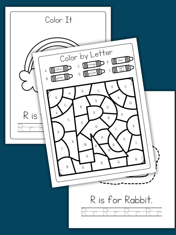 Letter R Worksheets