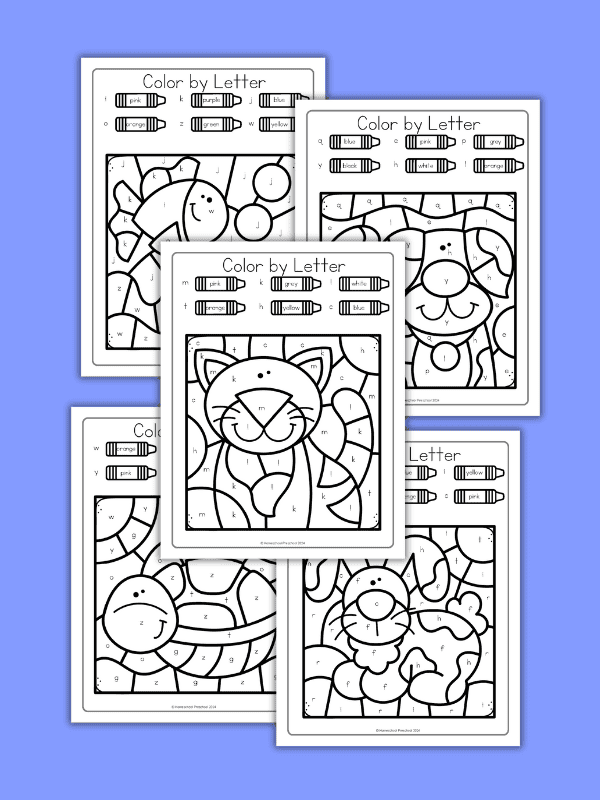 Pet Color by Letters