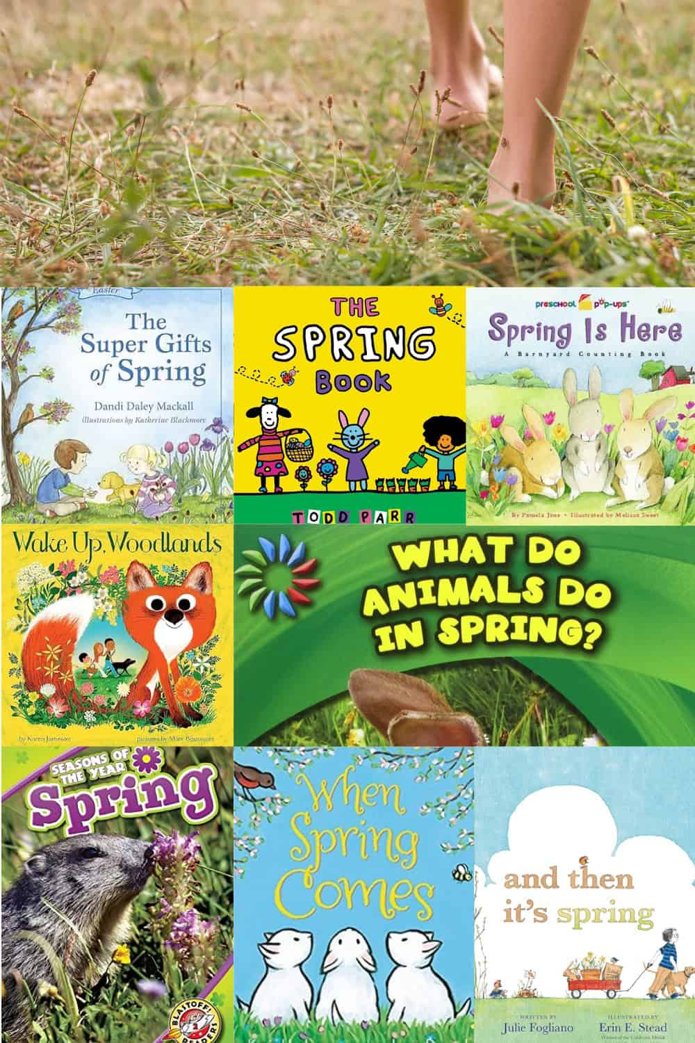 Nonfiction Spring Books for Preschoolers