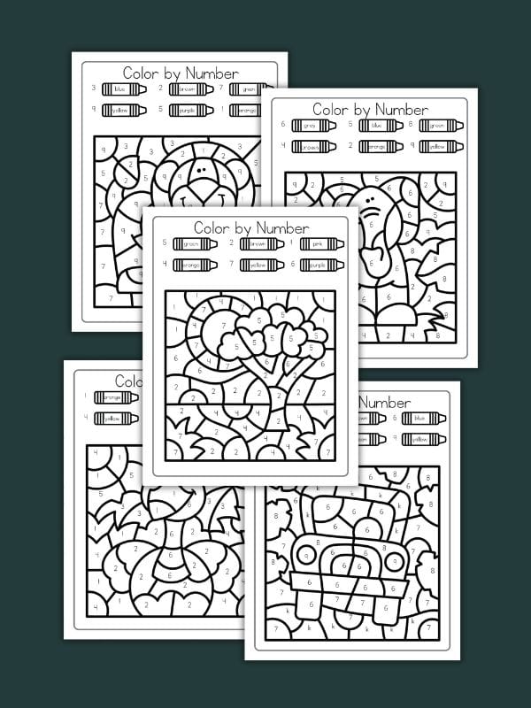 Jungle Color by Number