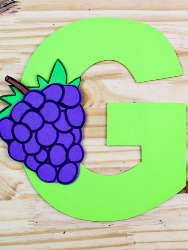G is for Grapes Craft