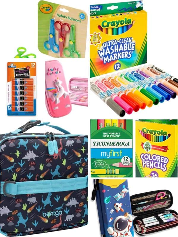 Back to School Supplies for Preschool