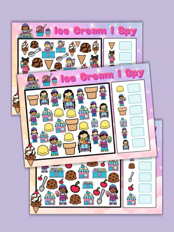 Ice Cream Shop I Spy