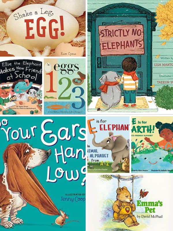 Letter E Books for Preschool