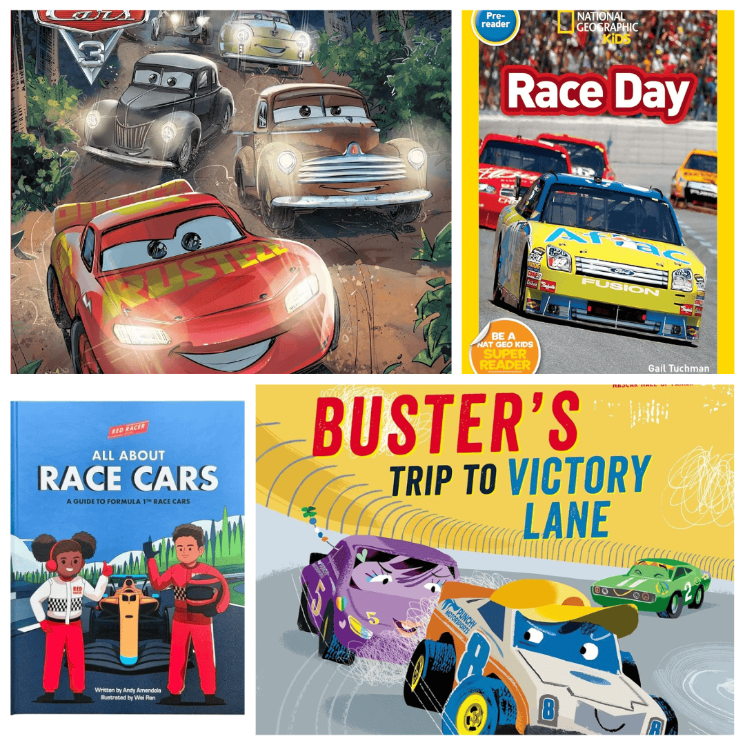 Race Car Books for Preschoolers