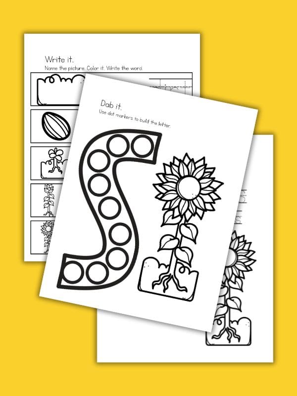 Sunflower Printables