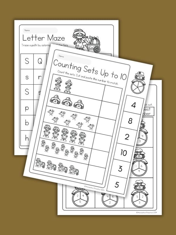 Scarecrow Printables