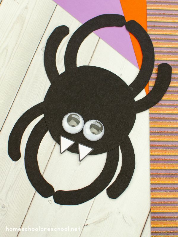 Preschool Spider Craft