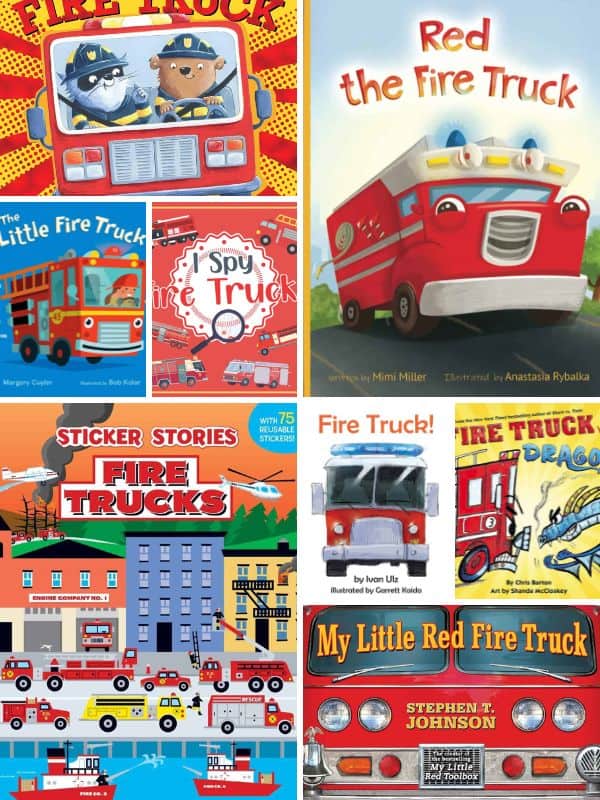 Fire Truck Books for Preschoolers