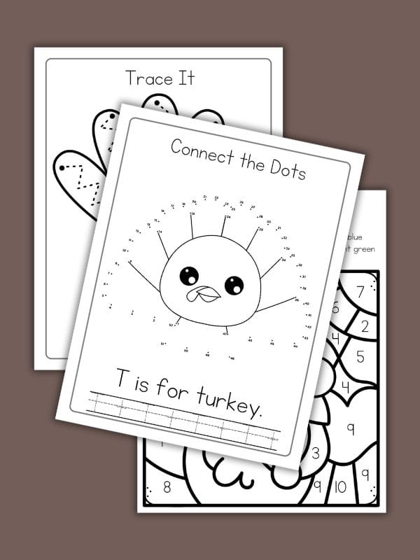 Thanksgiving Worksheets