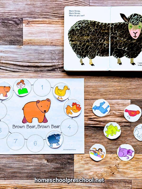 Brown Bear Brown Bear Sequencing