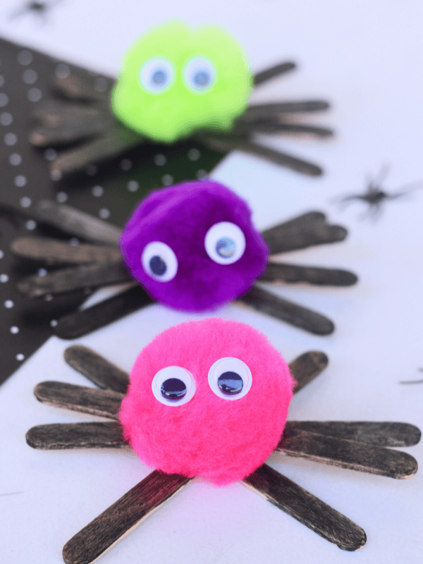 Spider Preschool Craft