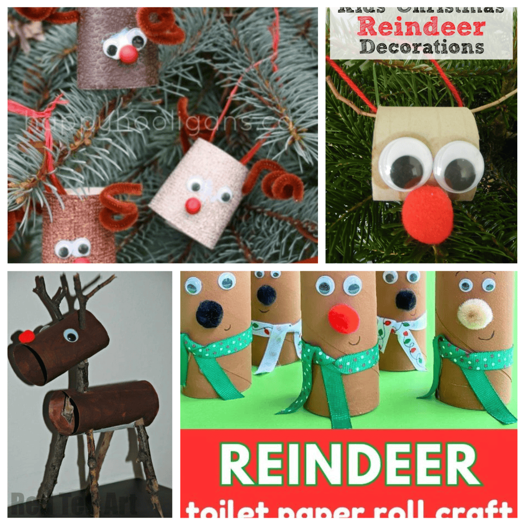 Reindeer Toilet Paper Roll Crafts