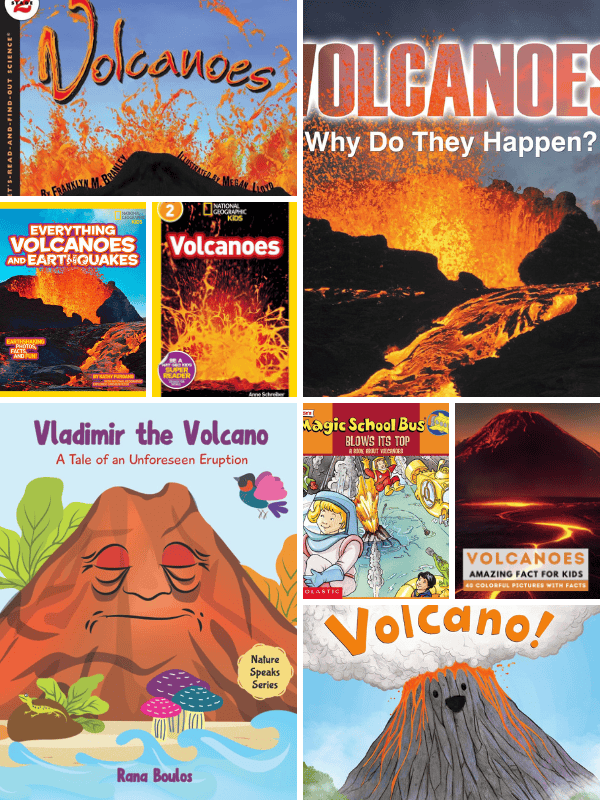 Volcano Books for Preschool
