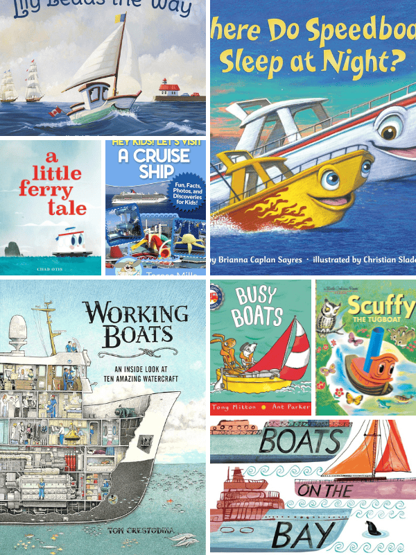 Water Transportation Books for Preschool