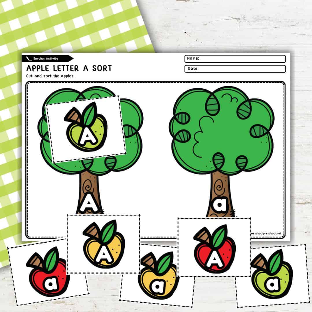 Letter A Activity for Preschoolers