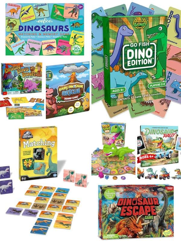 Dinosaur Games for 4 Year Olds