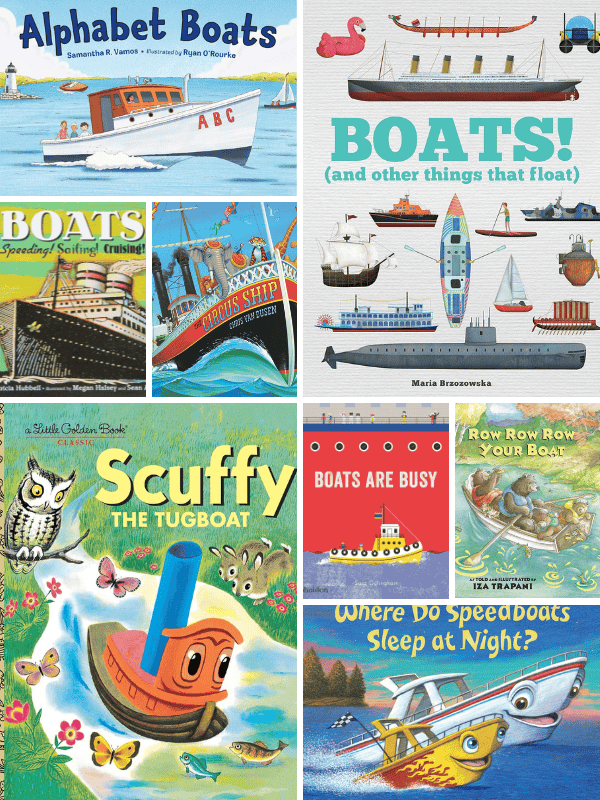 Books About Boats for Preschoolers