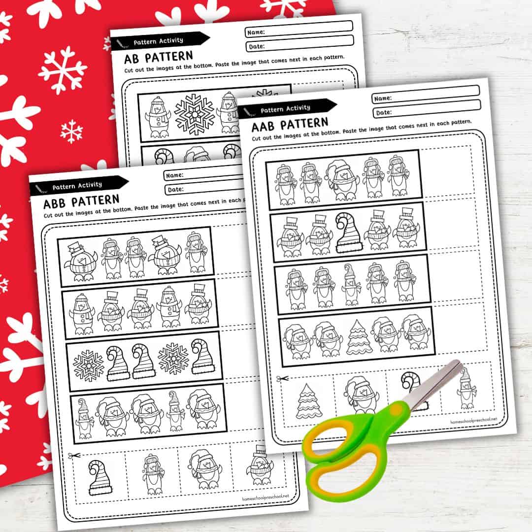 Penguin Pattern Printable