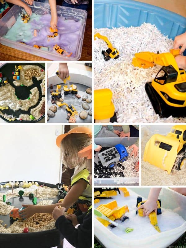 Construction Messy Play Ideas