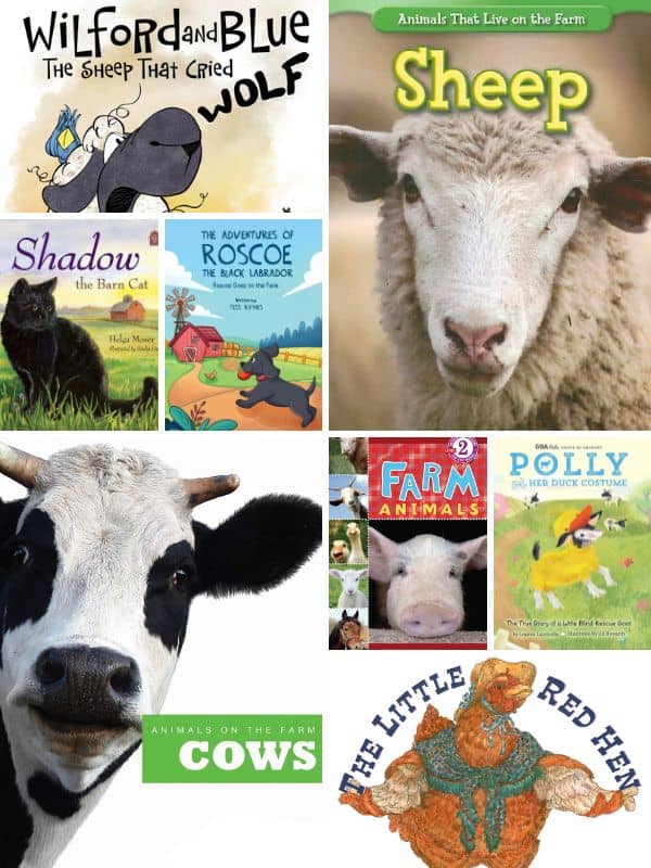 Farm Animal Books for Kindergarten