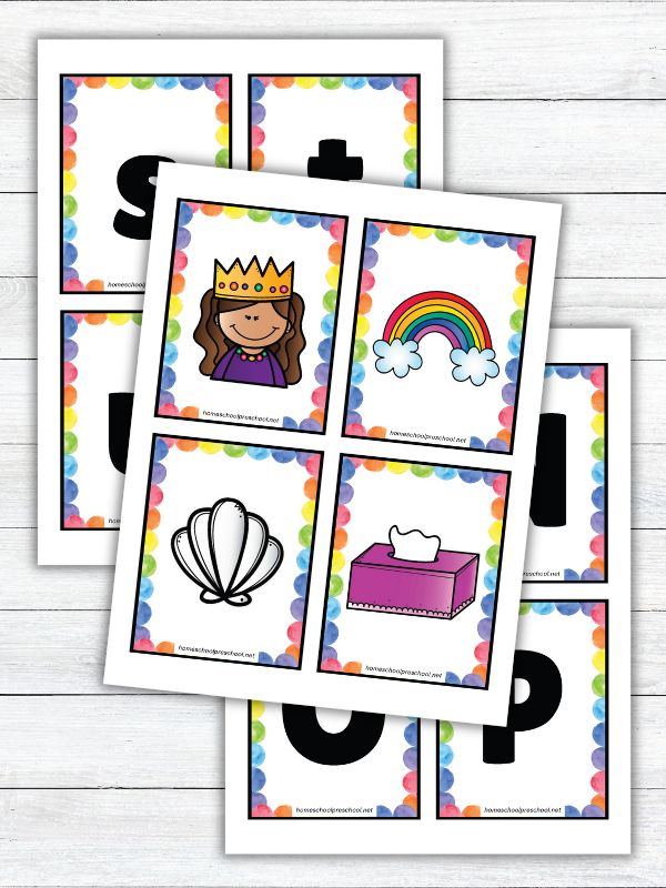 Printable Alphabet Matching Game