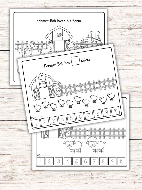 Farm Animal Counting Book