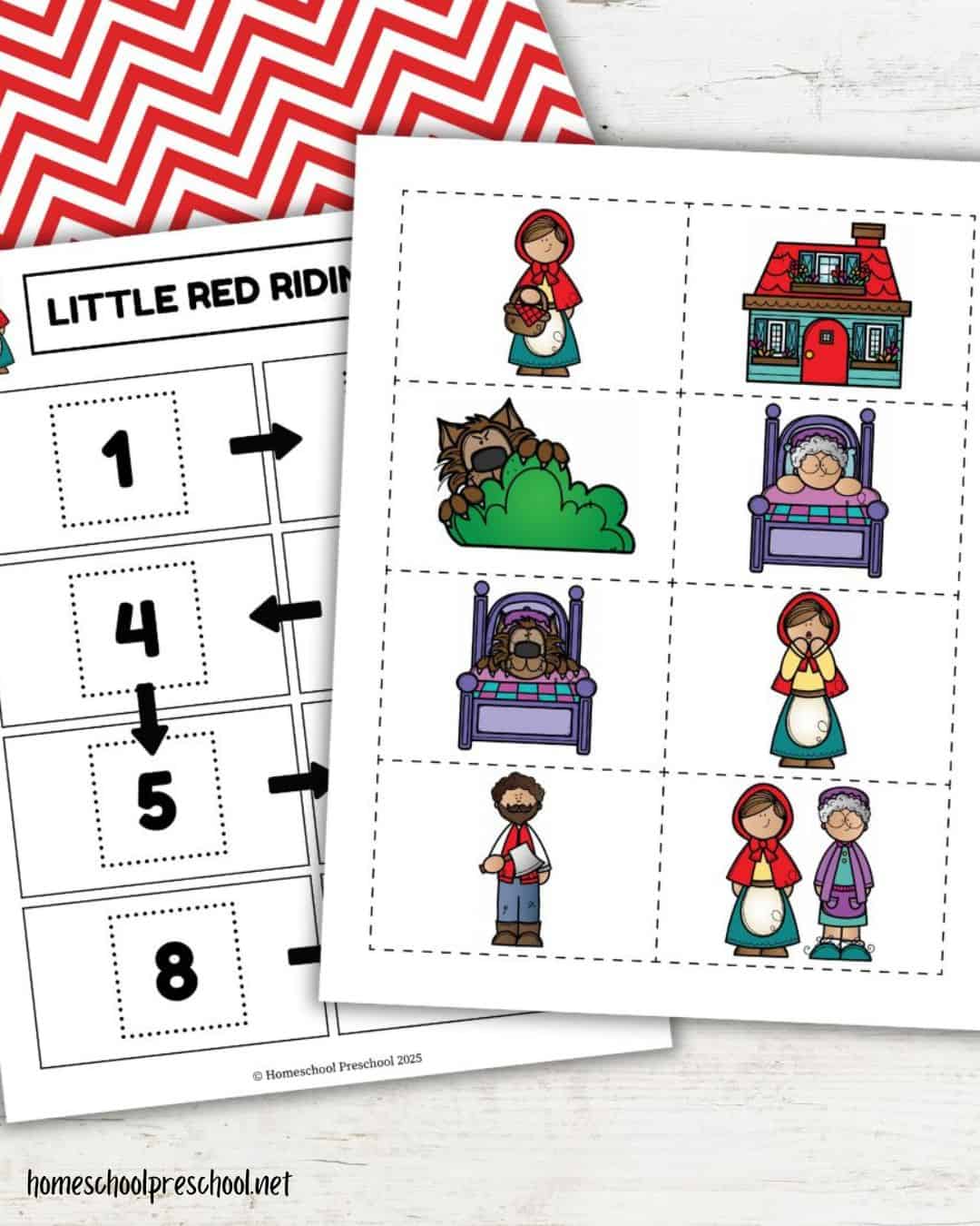 Little Red Riding Hood Sequencing