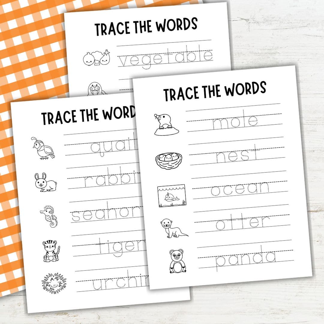 Nature Alphabet Printable