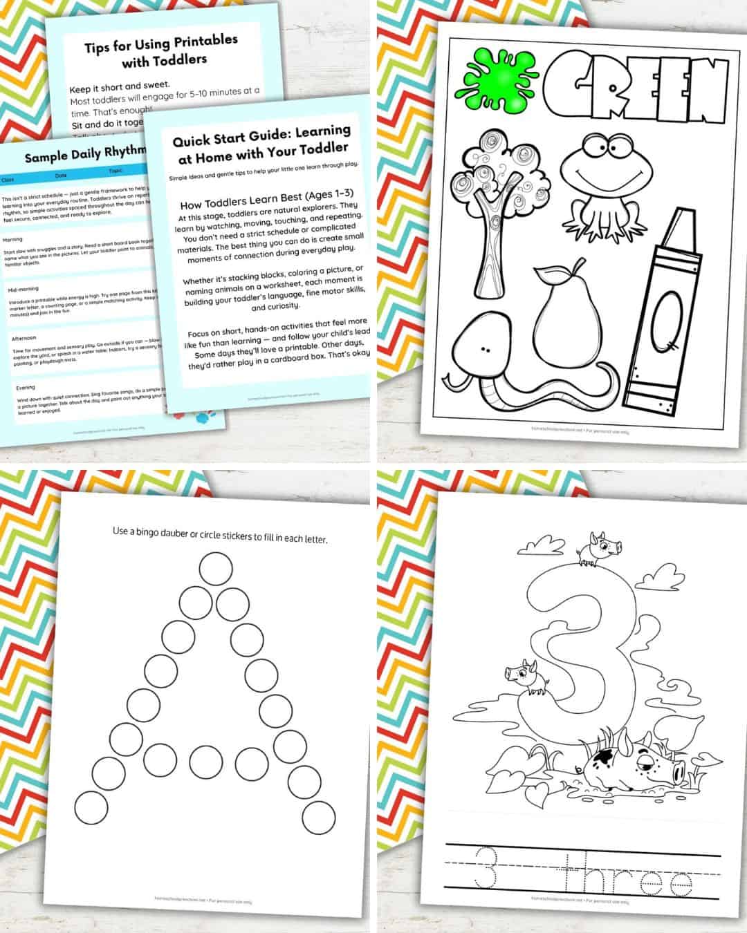 How to Use Free Printable Toddler Worksheets for Early Learning Fun