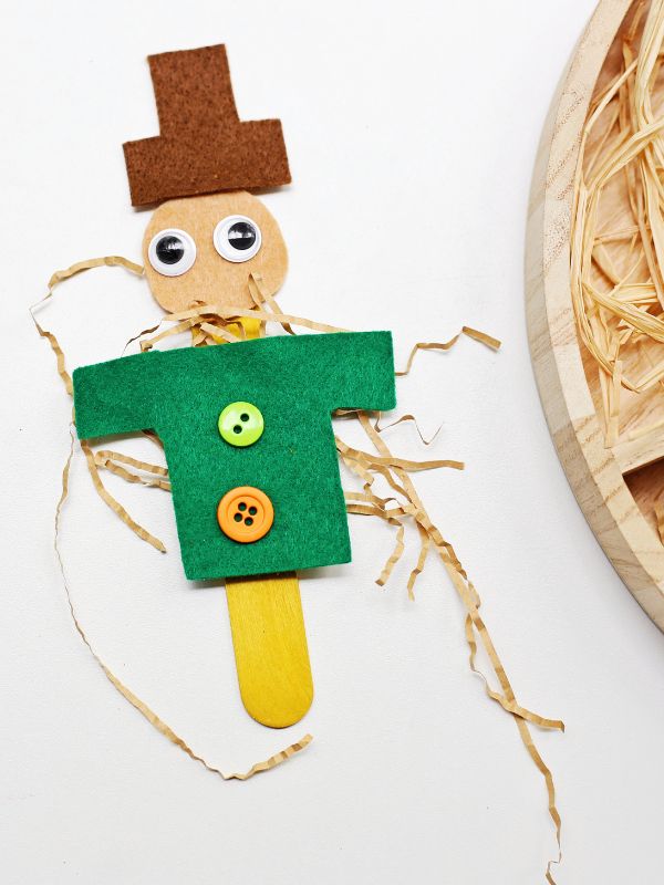 Build a Scarecrow Sensory Tray