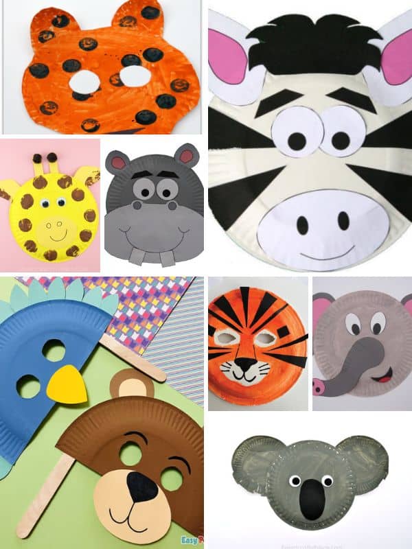 Zoo Animal Paper Plate Crafts