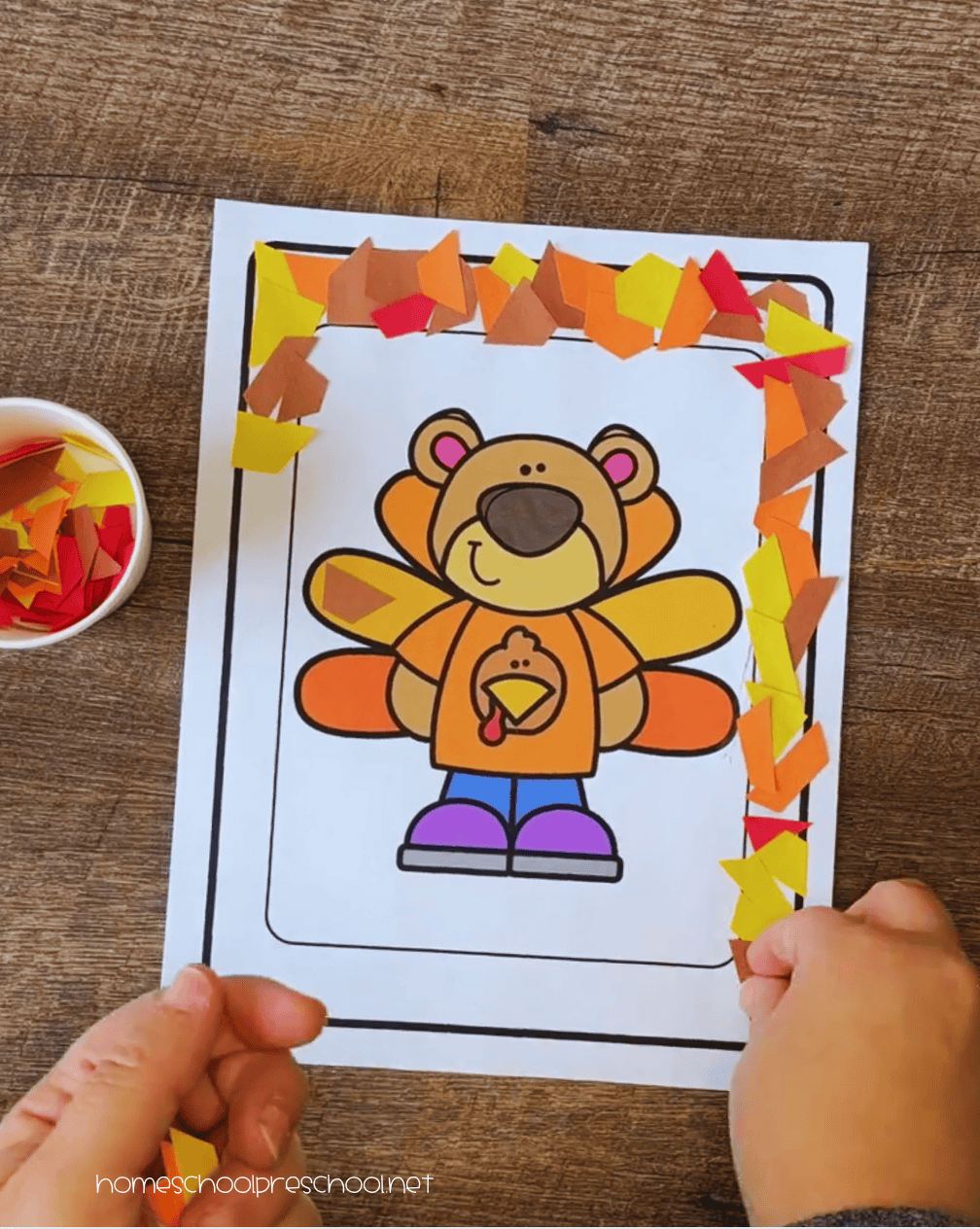 Thanksgiving Scissor Practice